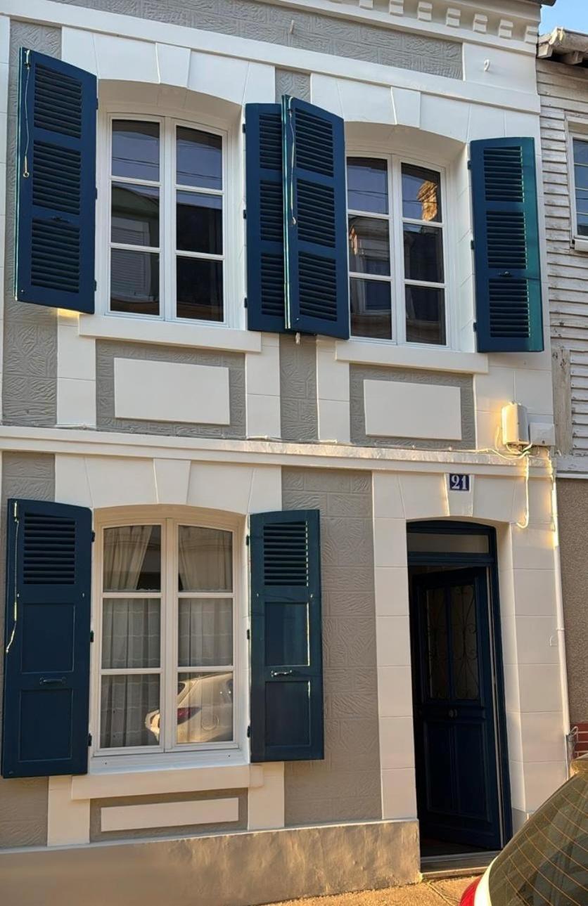 Ravissante Maison De Pecheurs Trouville Proche Centre Et Gare Exterior foto